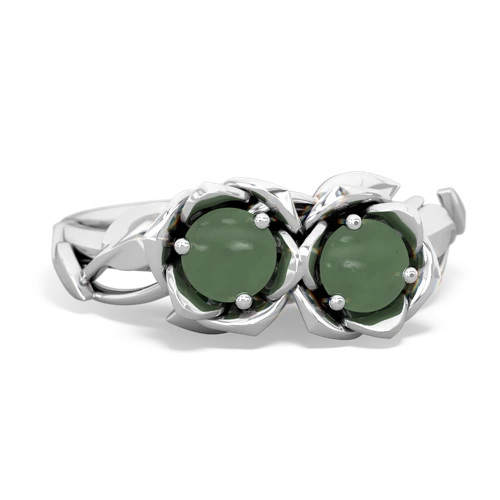 jade roses ring