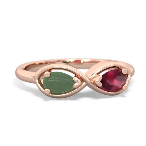 jade-ruby infinity ring