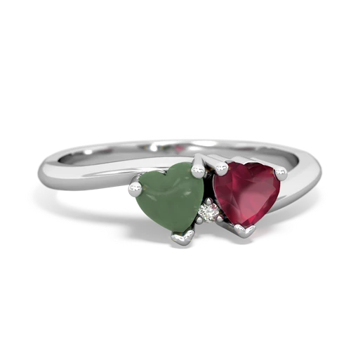 jade-ruby sweethearts promise ring