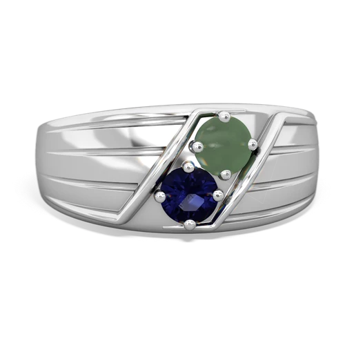 jade-sapphire mens ring