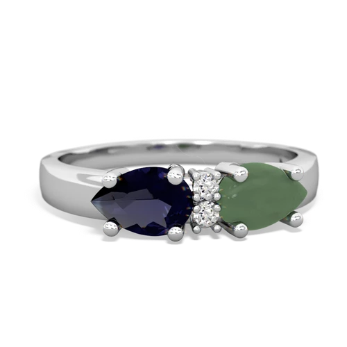 jade-sapphire timeless ring