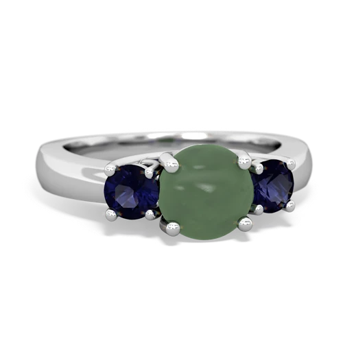 jade-sapphire timeless ring