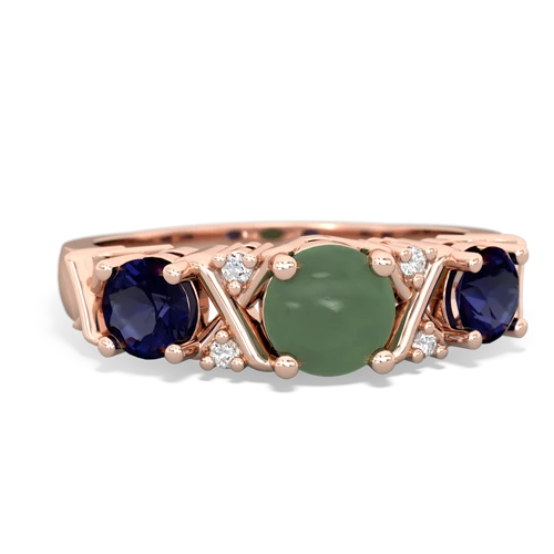 jade-sapphire timeless ring