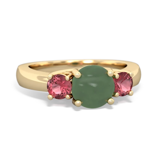 jade-tourmaline timeless ring