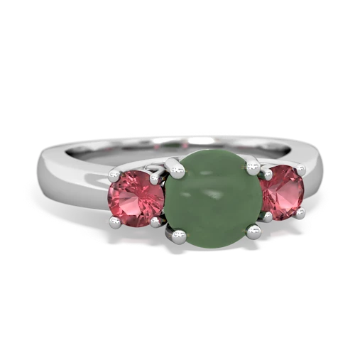 jade-tourmaline timeless ring