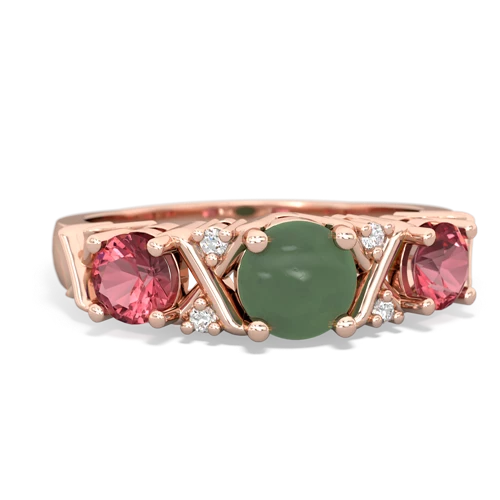 jade-tourmaline timeless ring