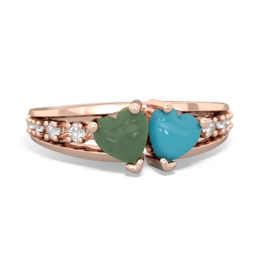 jade-turquoise modern ring