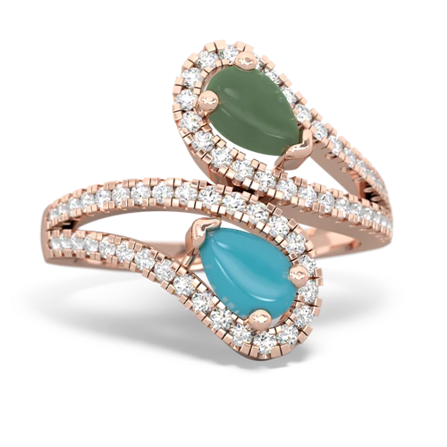 jade-turquoise pave swirls ring
