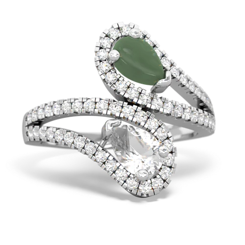 jade-white topaz pave swirls ring