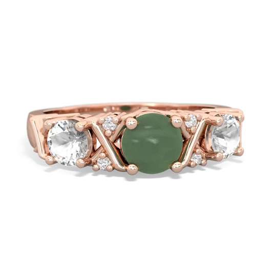 jade-white topaz timeless ring