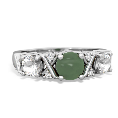 jade-white topaz timeless ring