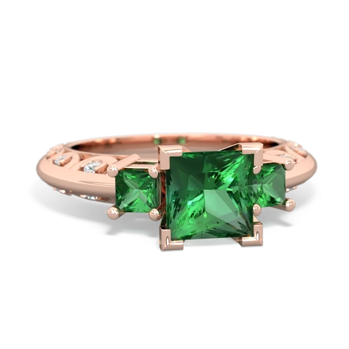 garnet-peridot engagement ring