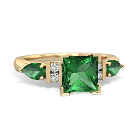 alexandrite-aquamarine engagement ring