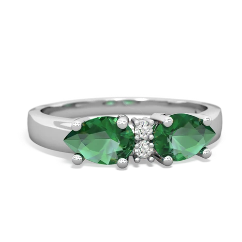 lab emerald-lab emerald timeless ring