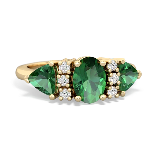 lab emerald-lab emerald timeless ring