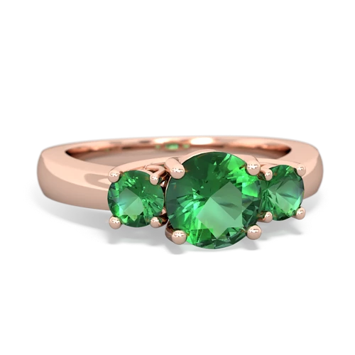 lab emerald-lab emerald timeless ring