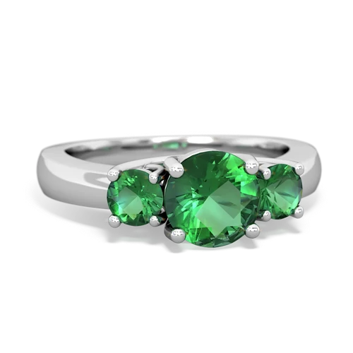 lab emerald-lab emerald timeless ring