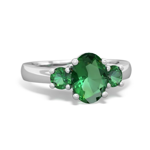 lab emerald-lab emerald timeless ring