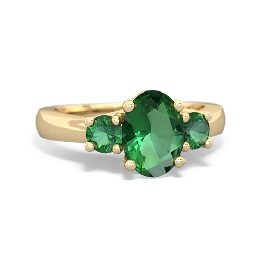 lab emerald-lab emerald timeless ring