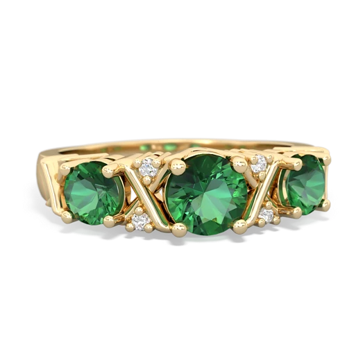 lab emerald-lab emerald timeless ring