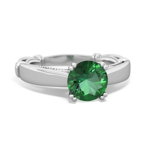 Lab Emerald Renaissance Lab Created Emerald ring Ring