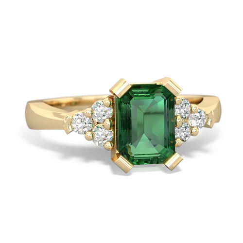 Lab Emerald Timeless Classic Lab Created Emerald ring Ring