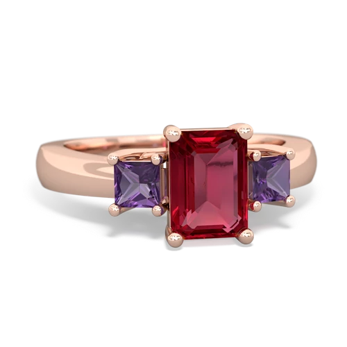 lab ruby-amethyst timeless ring