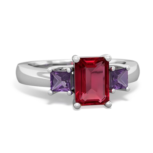 lab ruby-amethyst timeless ring