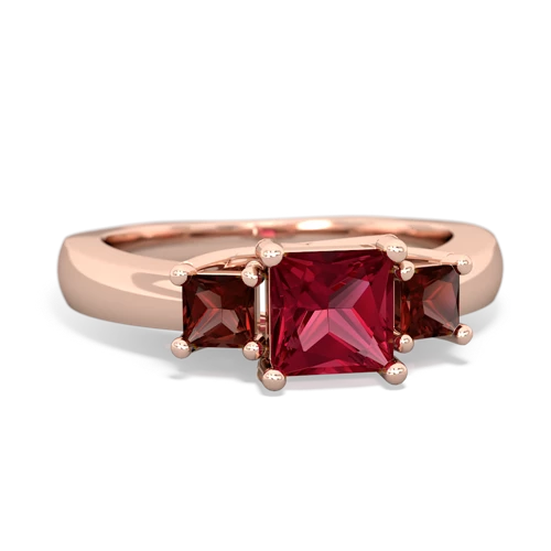 lab ruby-garnet timeless ring