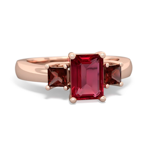 lab ruby-garnet timeless ring