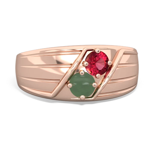 lab ruby-jade mens ring