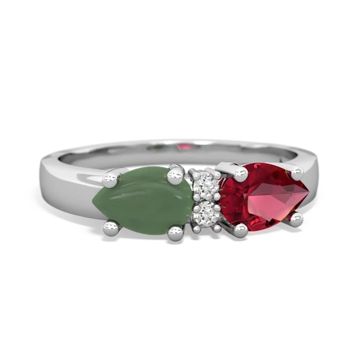 lab ruby-jade timeless ring