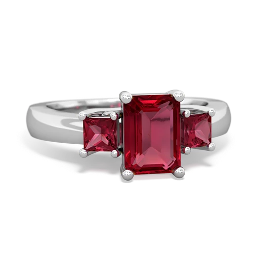 lab ruby-fire opal timeless ring