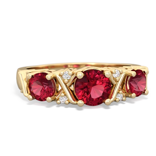 garnet-london topaz timeless ring