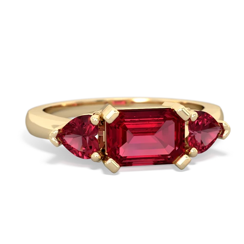 garnet-london topaz timeless ring