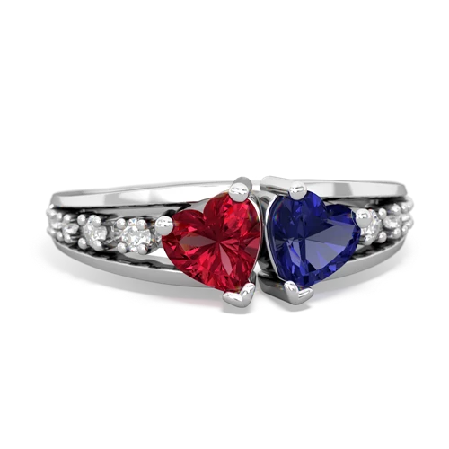 lab ruby-lab sapphire modern ring