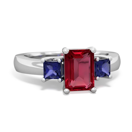 lab ruby-lab sapphire timeless ring