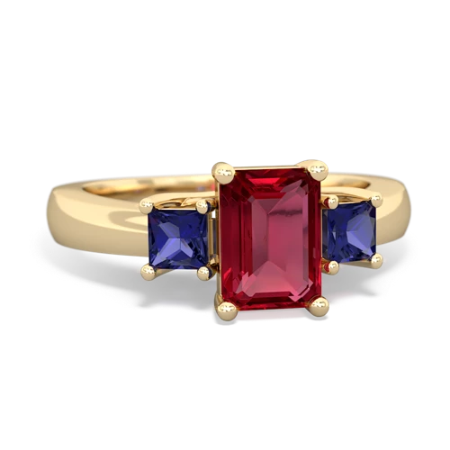 lab ruby-lab sapphire timeless ring