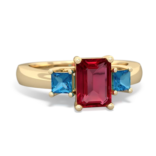 lab ruby-london topaz timeless ring