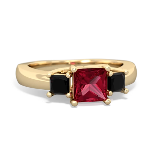 lab ruby-onyx timeless ring