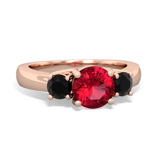 lab ruby-onyx timeless ring