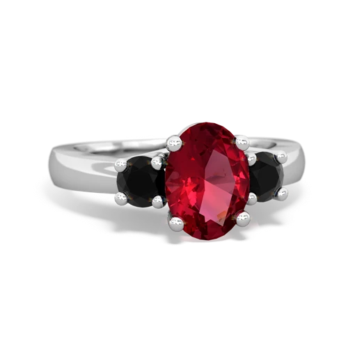 lab ruby-onyx timeless ring