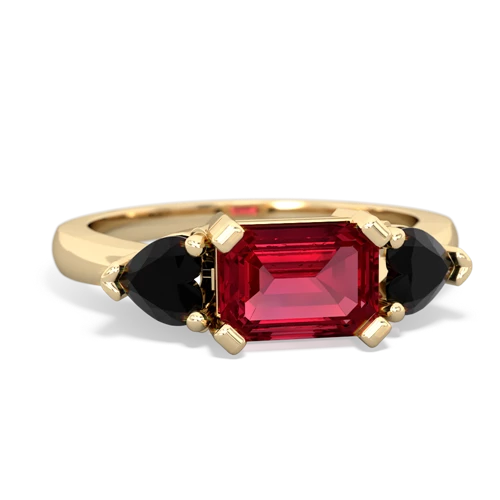 lab ruby-onyx timeless ring