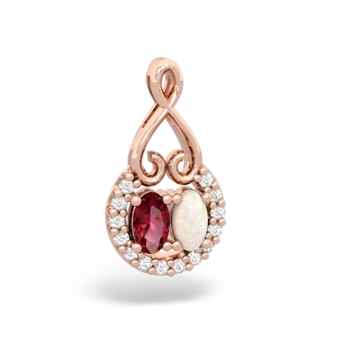 lab ruby-opal love nest pendant