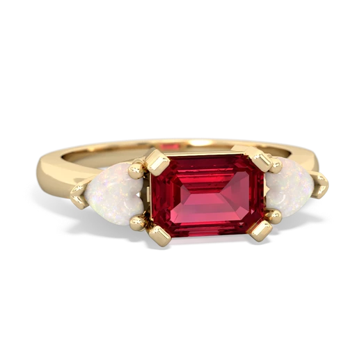 lab ruby-opal timeless ring