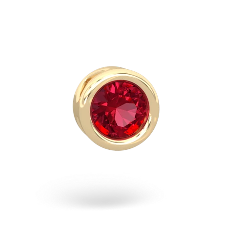 lab ruby slide pendant