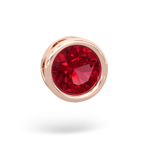 lab ruby slide pendant