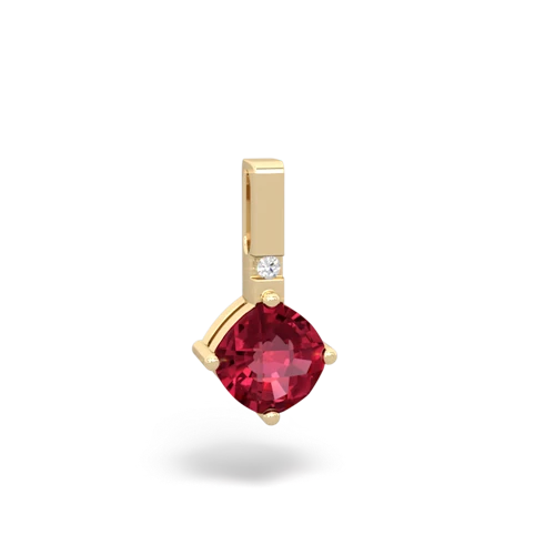 lab ruby timeless pendant