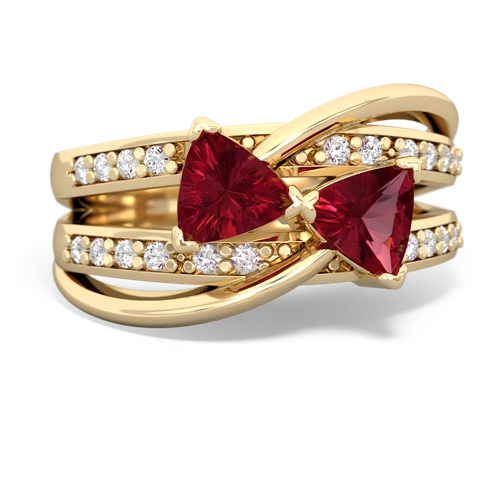 lab ruby couture ring