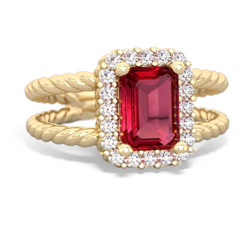 lab ruby couture ring